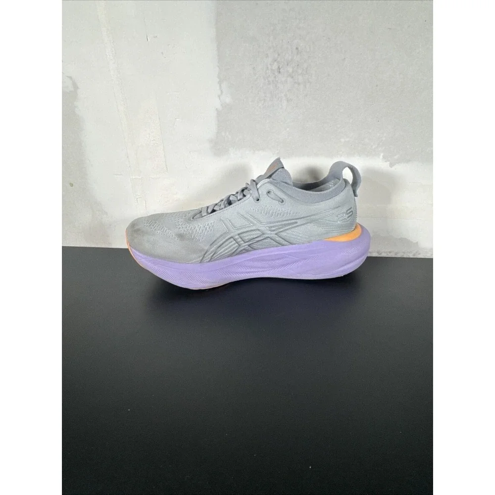 ASICS Gel Nimbus 25 'Piedmont Gray Purple' Women's Size 10 Running Shoes Workout